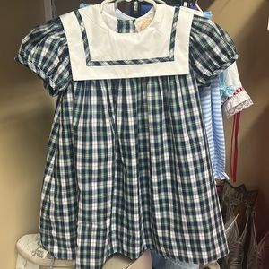The Beaufort Bonnet Company girl’s plaid dress 👗